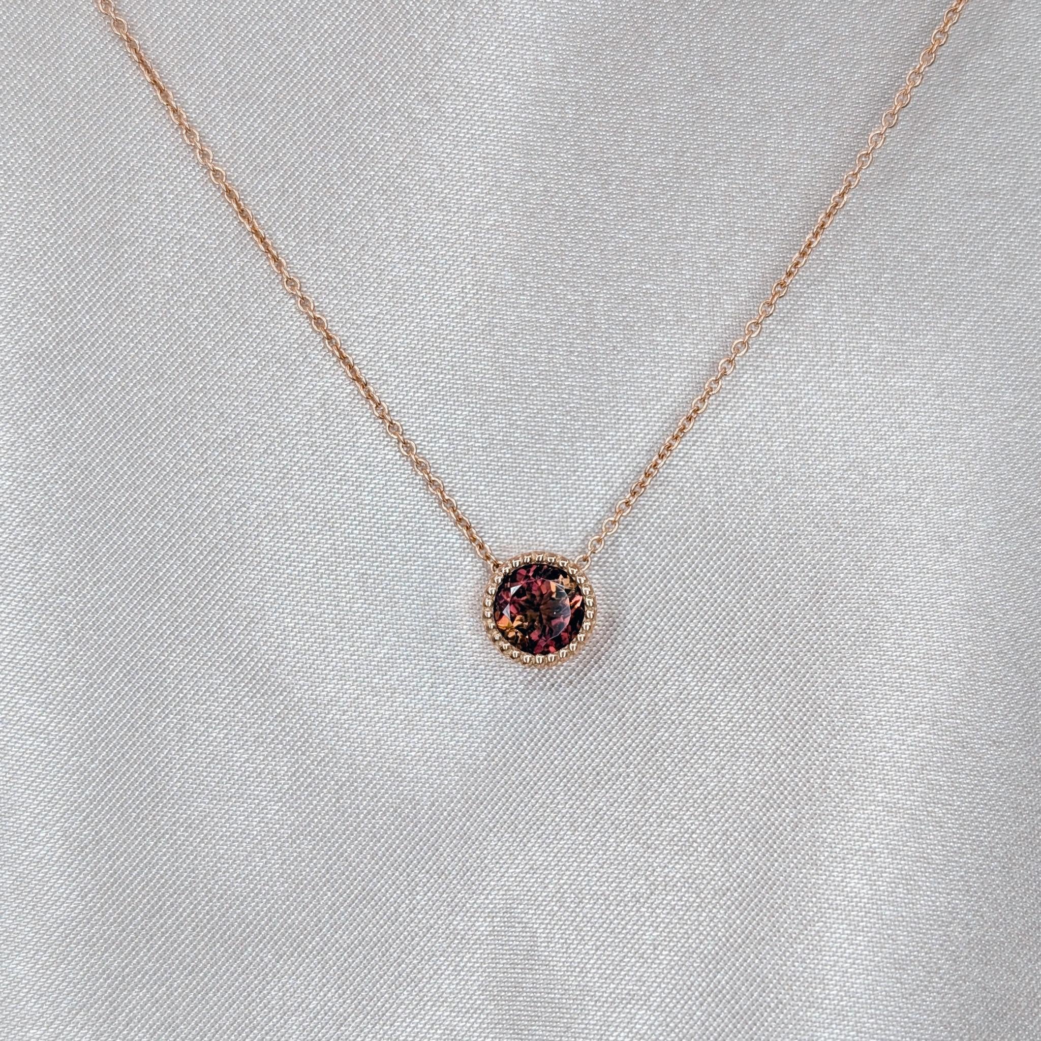 Mille necklace | Bicolour tourmaline
