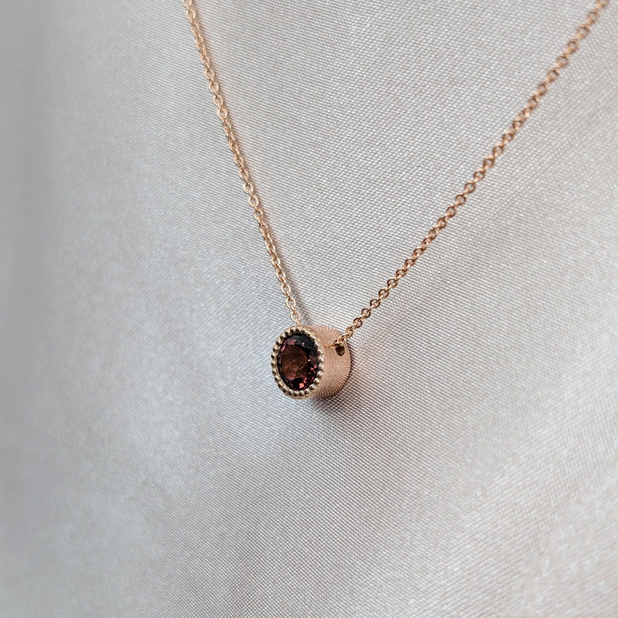 Mille necklace | Bicolour tourmaline