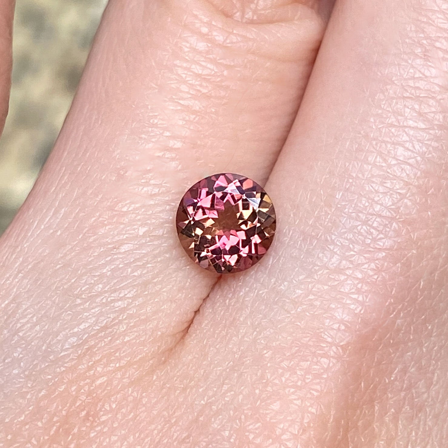 Pink October gemstone for unique ring design