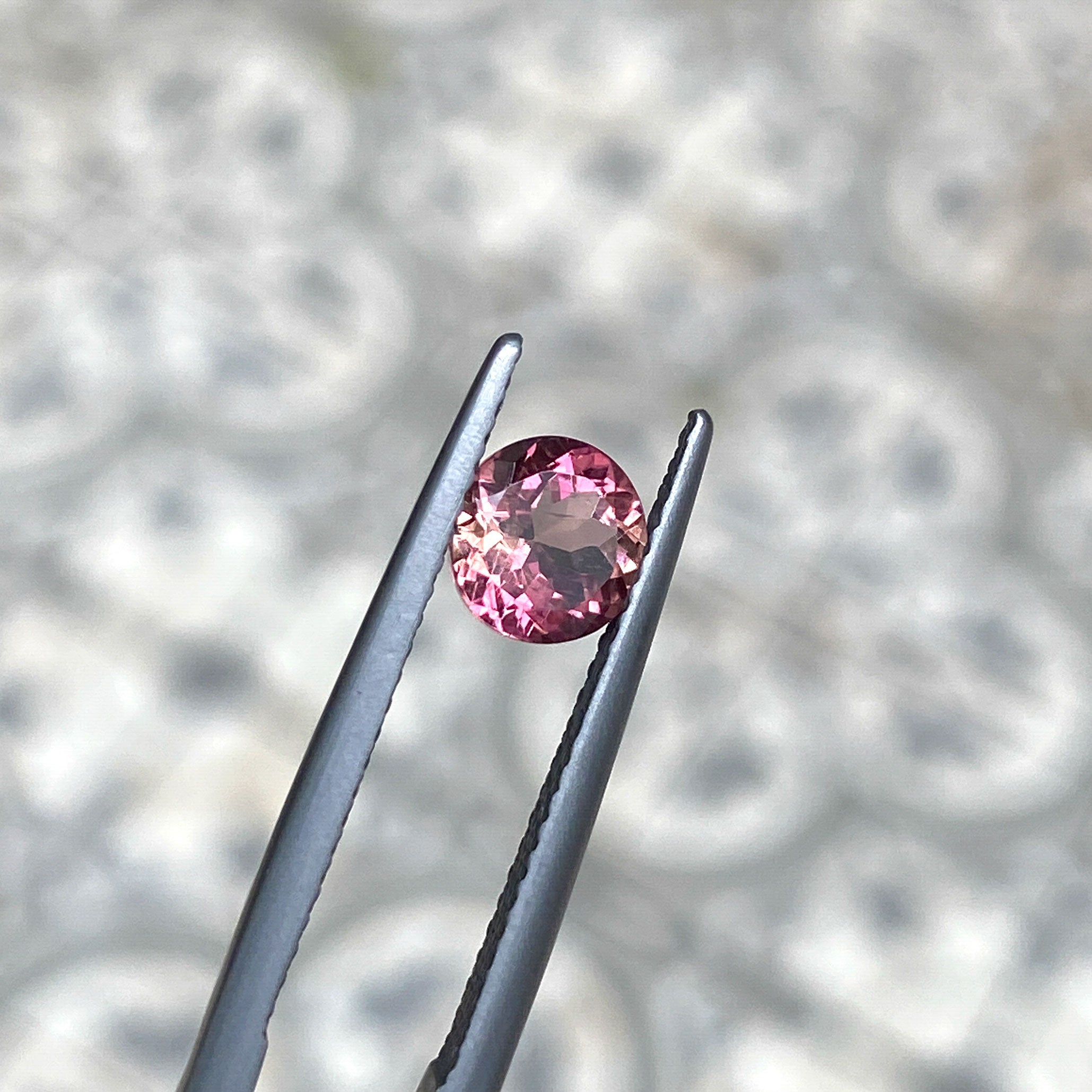 Pink tourmaline gemstone for unique ring design