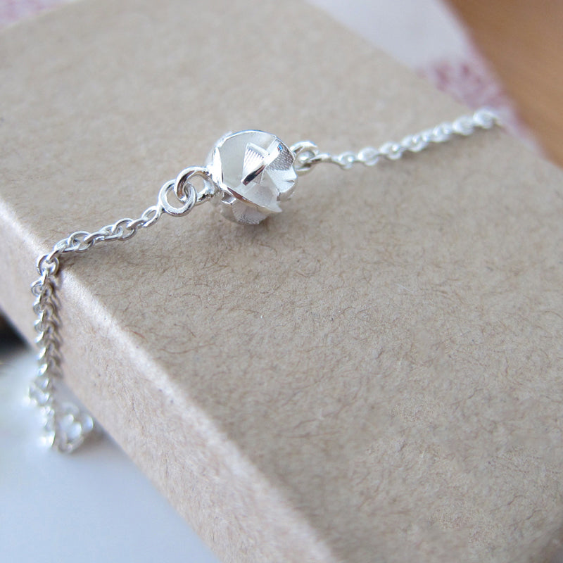 3D printed Sterling silver bracelet 