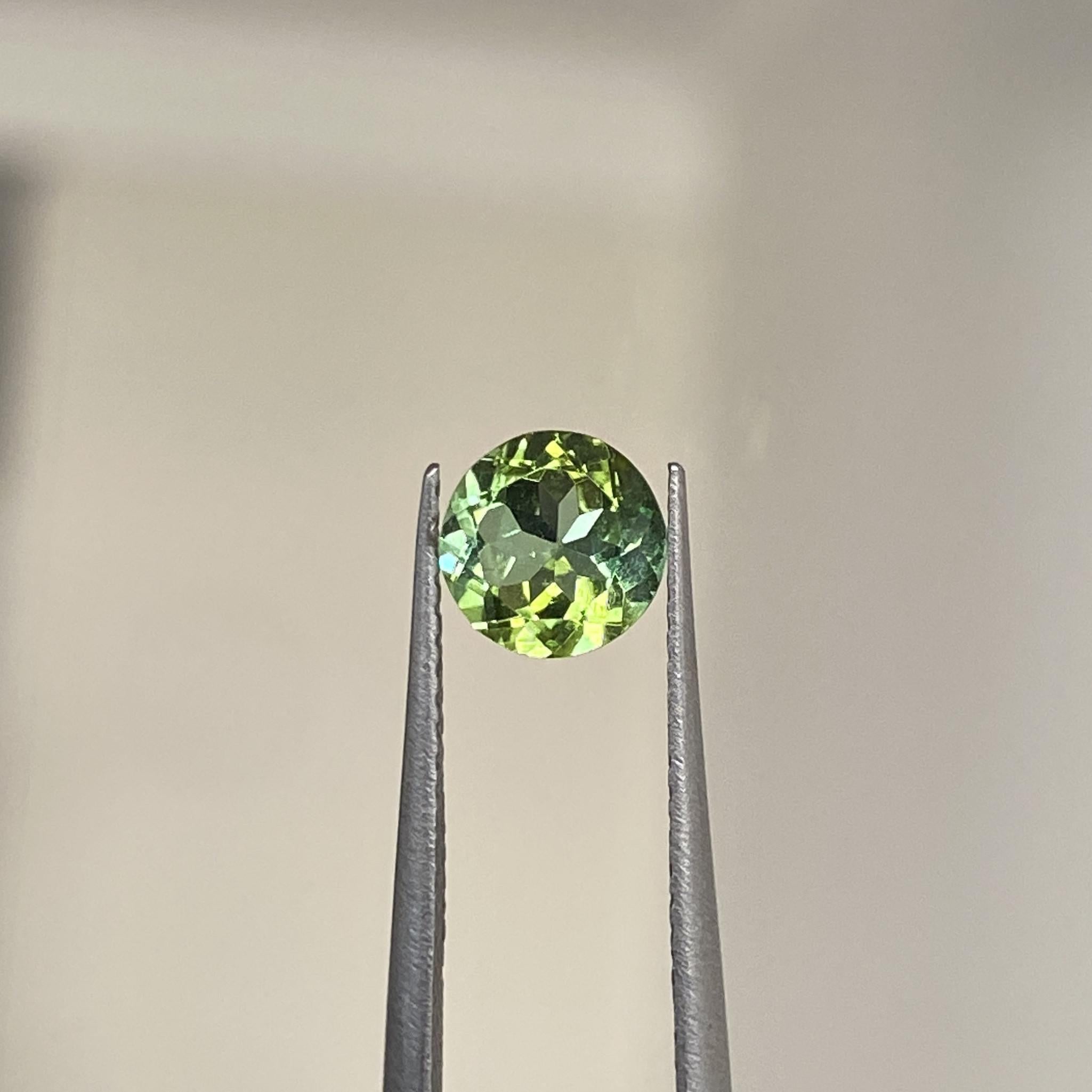 Lime and Mint Green tourmaline with lime and mint shades