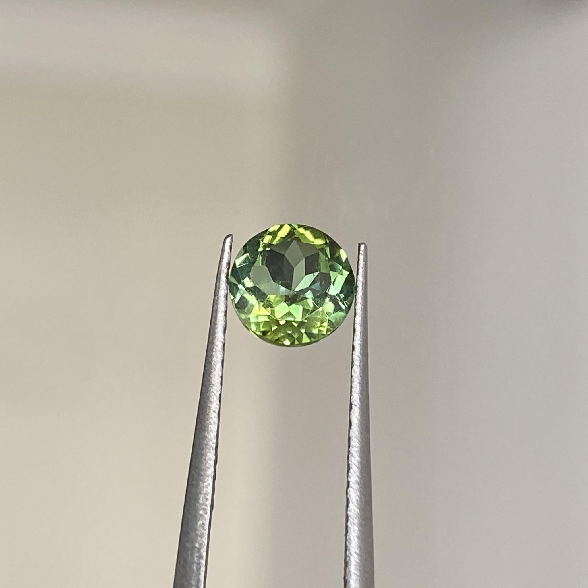 Lime and Mint Green tourmaline sparkling