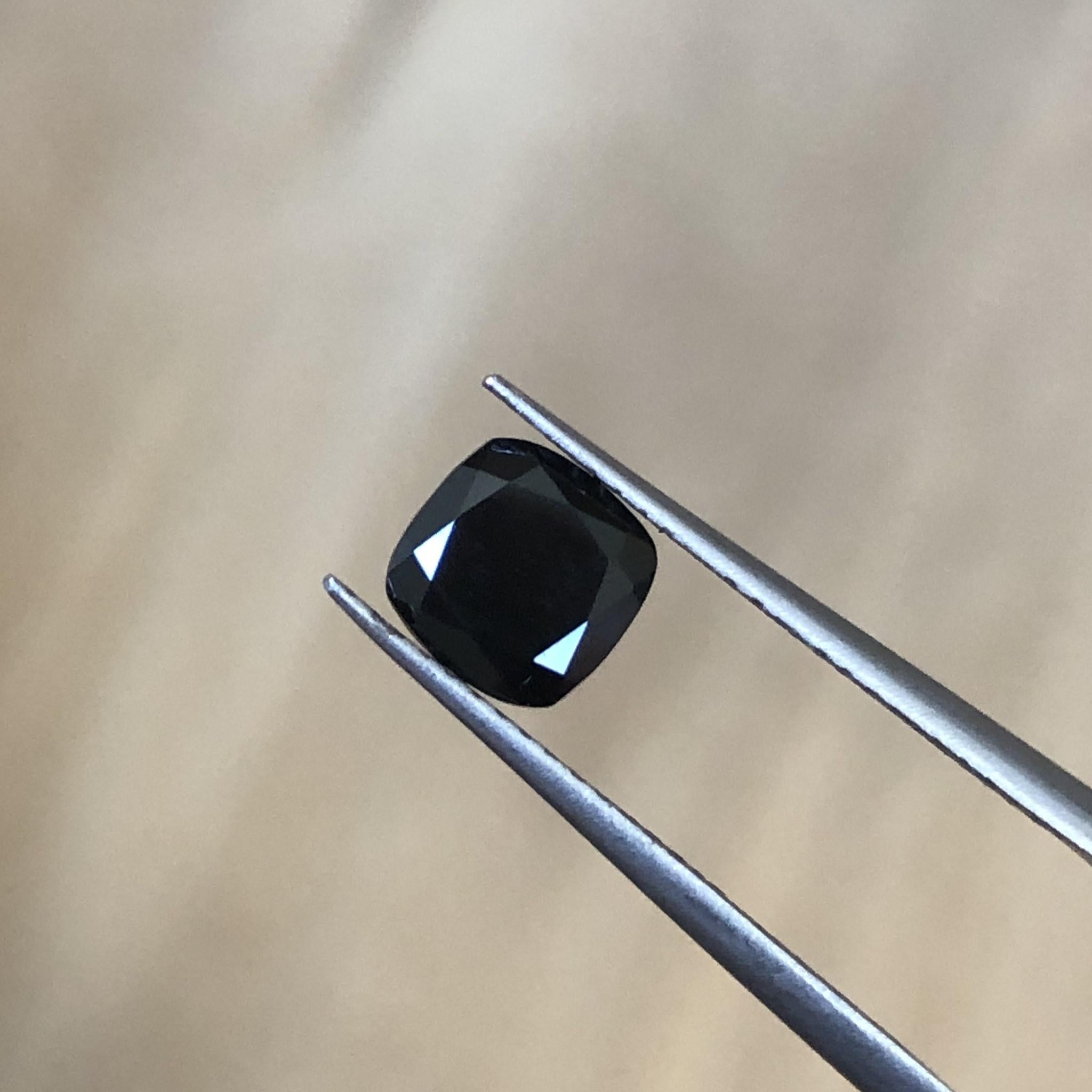 Rebel vibes black spinel gem