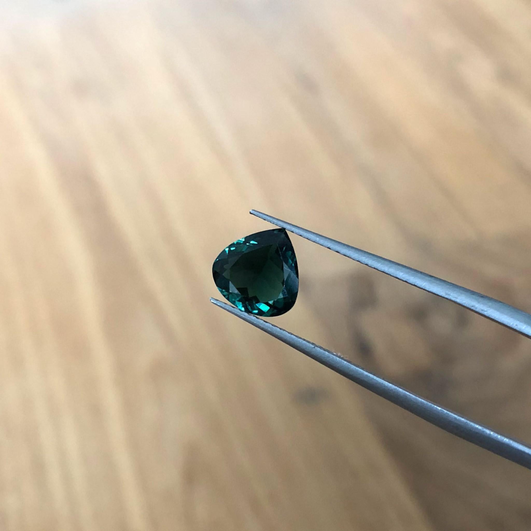 Secret garden green tourmaline gemstone