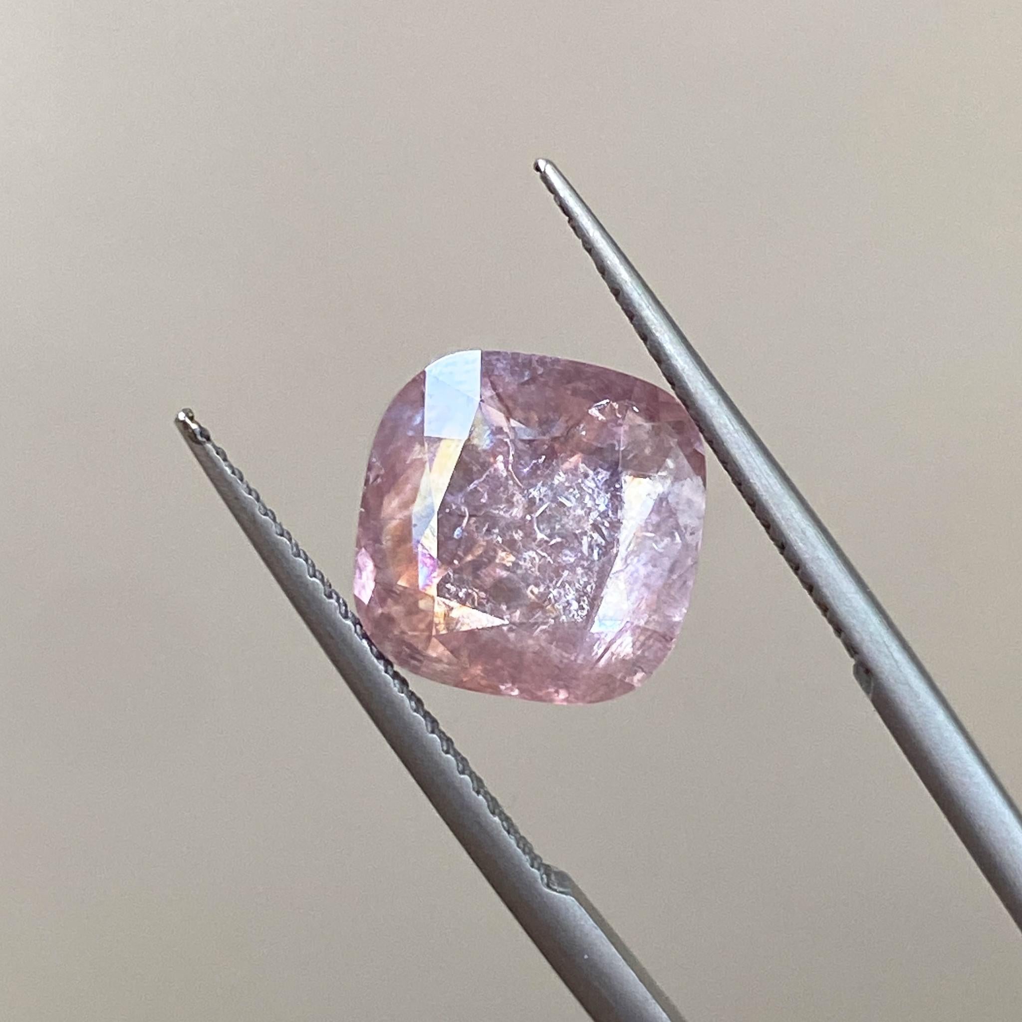 Australian Hart’s Range zircon in pink