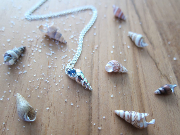 She wears seashells: The story of a necklace inspired by the sea
