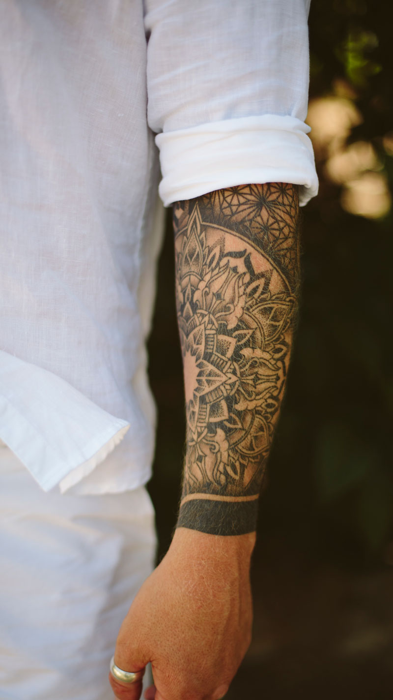 Full sleeve tattoo by Alex Hennerley