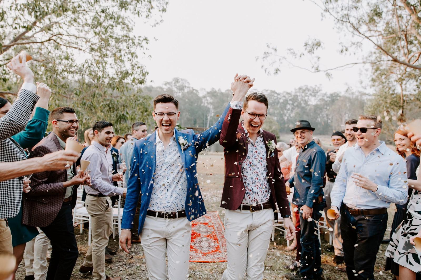 Men getting married by Sandra Henri Photography