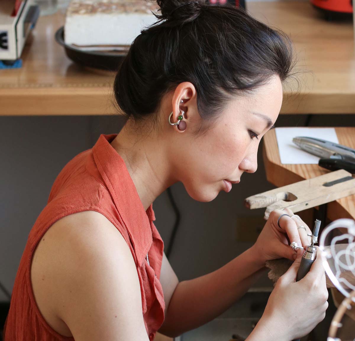 Australian custom jewellery designer Fairina Cheng