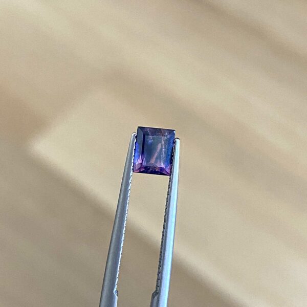 Blue and pink Winza sapphire