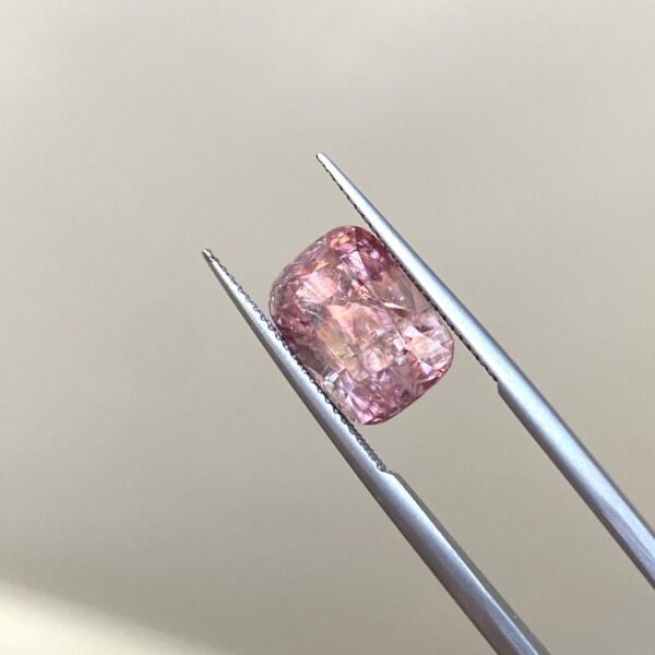 Australian Harts Range pinkish zircon gemstone